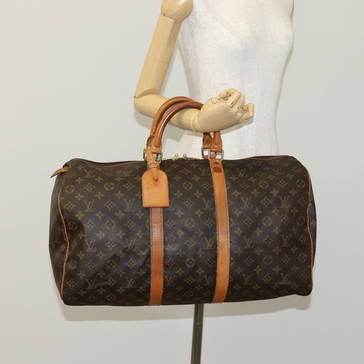 Louis Vuitton Louis Vuitton Keepall 50 travel Size ONE SIZE - 18 Thumbnail