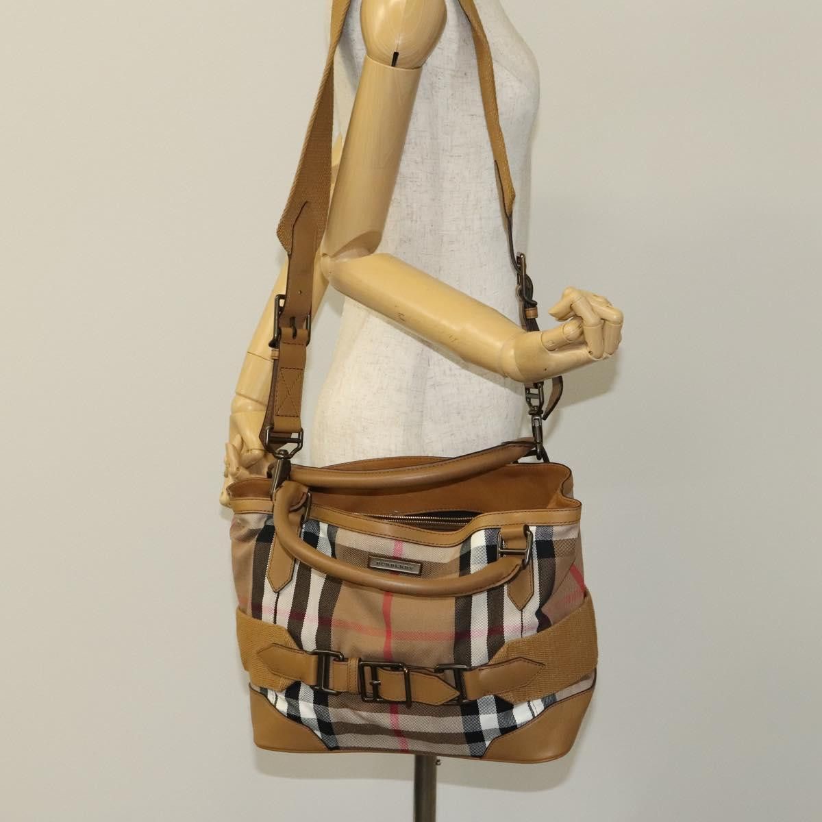 Burberry Burberry Nova Check handbag Size ONE SIZE - 12 Thumbnail