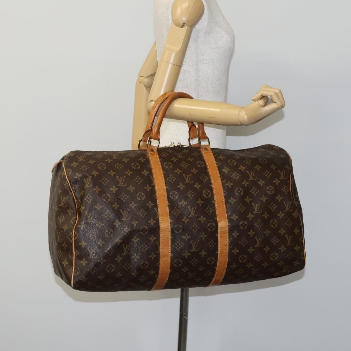 Louis Vuitton Louis Vuitton Keepall 55 travel Size ONE SIZE - 15 Thumbnail
