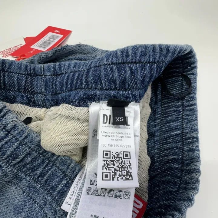 Diesel Diesel Blue High-Waist Wide-Leg Jeans 0079 Size US 26 / EU 42 - 6 Thumbnail