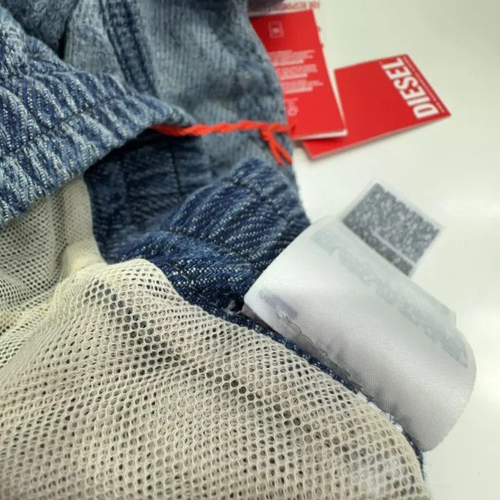 Diesel Diesel Blue High-Waist Wide-Leg Jeans 0079 Size US 26 / EU 42 - 9 Thumbnail