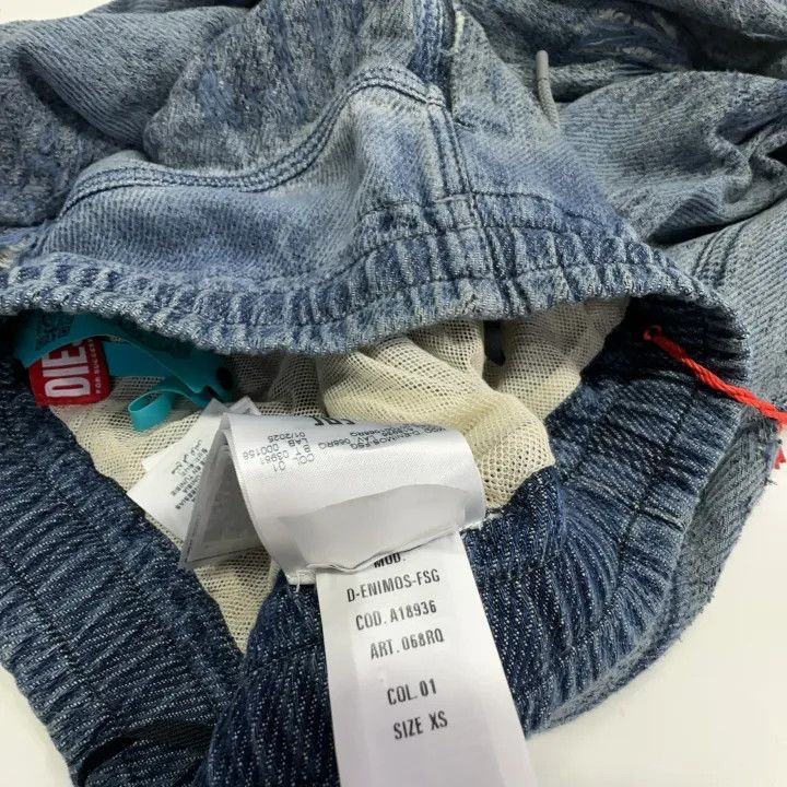 Diesel Diesel Blue High-Waist Wide-Leg Jeans 0079 Size US 26 / EU 42 - 7 Thumbnail