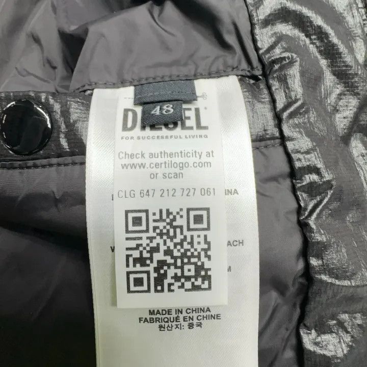Diesel Diesel Color Block Hooded Cotton Jacket 0079 Size US L / EU 52-54 / 3 - 5 Thumbnail