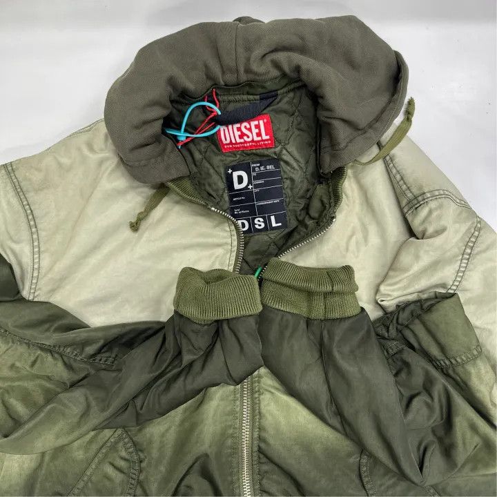 Diesel Diesel Gradient Hooded Jacket for Men 0079 Size US L / EU 52-54 / 3 - 5 Thumbnail