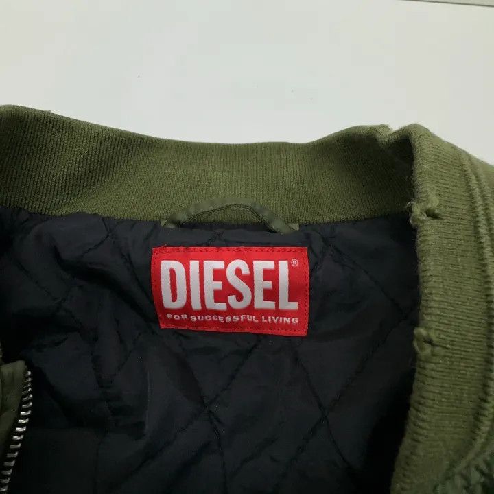 Diesel Diesel Olive Green Long Sleeve Jacket 0079 Size US M / EU 48-50 / 2 - 13 Thumbnail