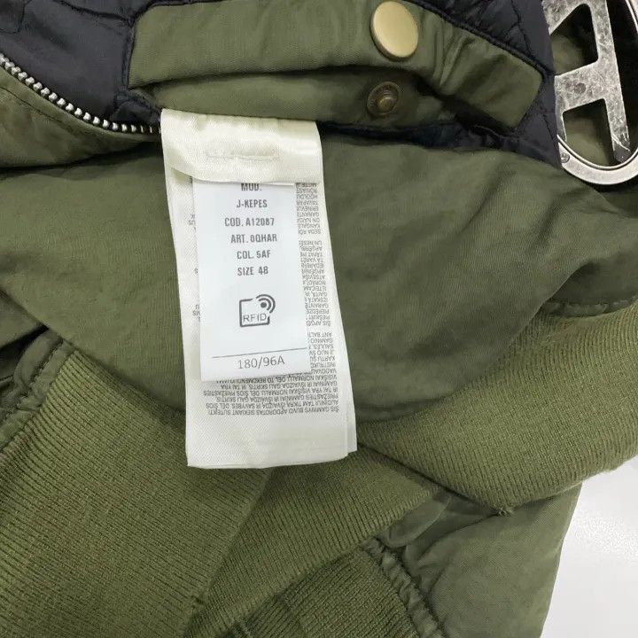 Diesel Diesel Olive Green Long Sleeve Jacket 0079 Size US M / EU 48-50 / 2 - 14 Thumbnail