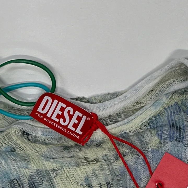 Diesel Diesel SS25 Floral Knit Long Sleeve Top 0079 Size US S / EU 44-46 / 1 - 4 Thumbnail