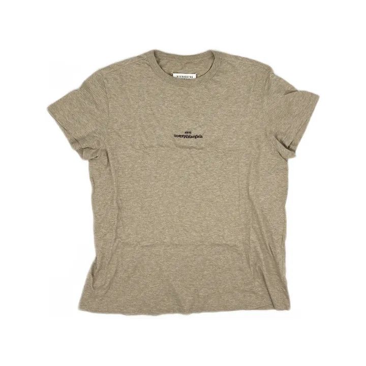Maison Margiela Maison Margiela Beige Short Sleeve T-Shirt 0079 Size US M / EU 48-50 / 2 - 2 Thumbnail