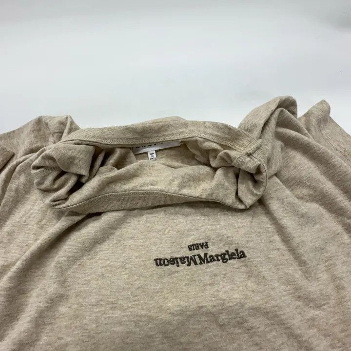 Maison Margiela Maison Margiela Beige Short Sleeve T-Shirt 0079 Size US M / EU 48-50 / 2 - 7 Thumbnail