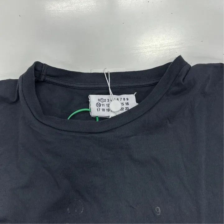 Maison Margiela Maison Margiela Black Logo Print Short Sleeve T-Shirt 0079 Size US L / EU 52-54 / 3 - 4 Thumbnail