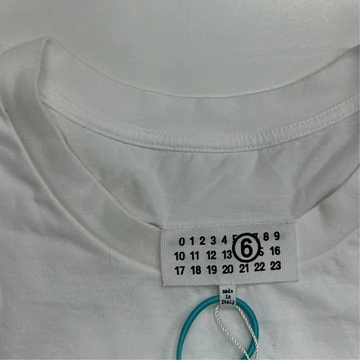 Maison Margiela MM6 Maison Margiela Short Sleeve Graphic Tee 0079 Size US XL / EU 56 / 4 - 2 Thumbnail