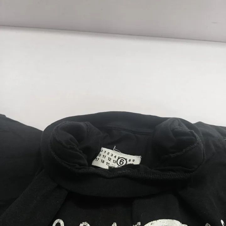 Maison Margiela MM6 Maison Margiela Black Short Sleeve T-Shirt 0079 Size US S / EU 44-46 / 1 - 10 Thumbnail