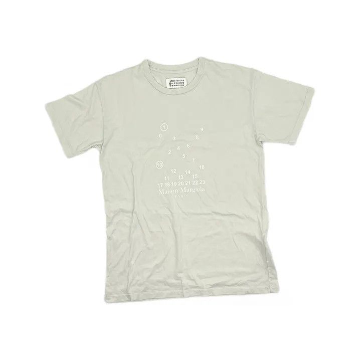 Maison Margiela Maison Margiela Grey Letter Print T-Shirt 0079 Size US S / EU 44-46 / 1 - 2 Thumbnail