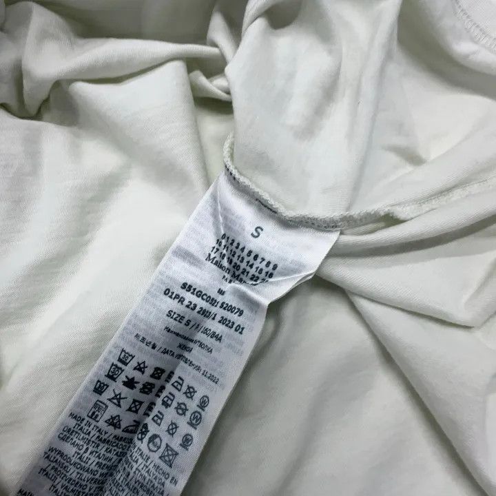Maison Margiela Maison Margiela Grey Letter Print T-Shirt 0079 Size US S / EU 44-46 / 1 - 7 Thumbnail