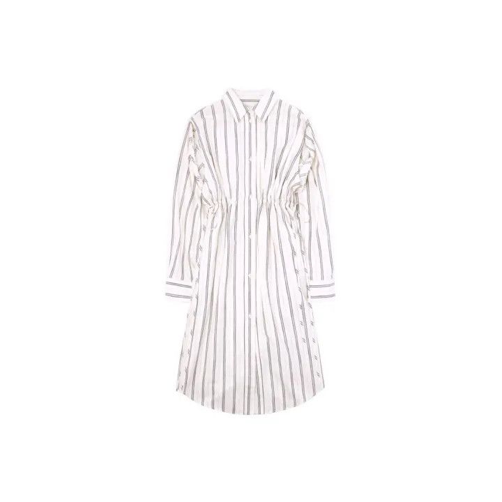 Maison Margiela Maison Margiela Striped Long Sleeve Shirt Dress 0079 Size US L / EU 52-54 / 3 - 2 Thumbnail