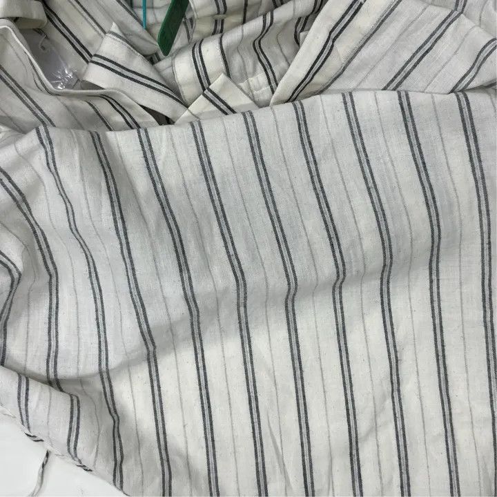 Maison Margiela Maison Margiela Striped Long Sleeve Shirt Dress 0079 Size US L / EU 52-54 / 3 - 7 Thumbnail