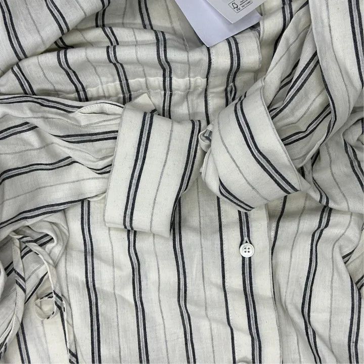Maison Margiela MM6 Maison Margiela Striped Long Sleeve Dress 0079 Size US M / EU 48-50 / 2 - 6 Thumbnail