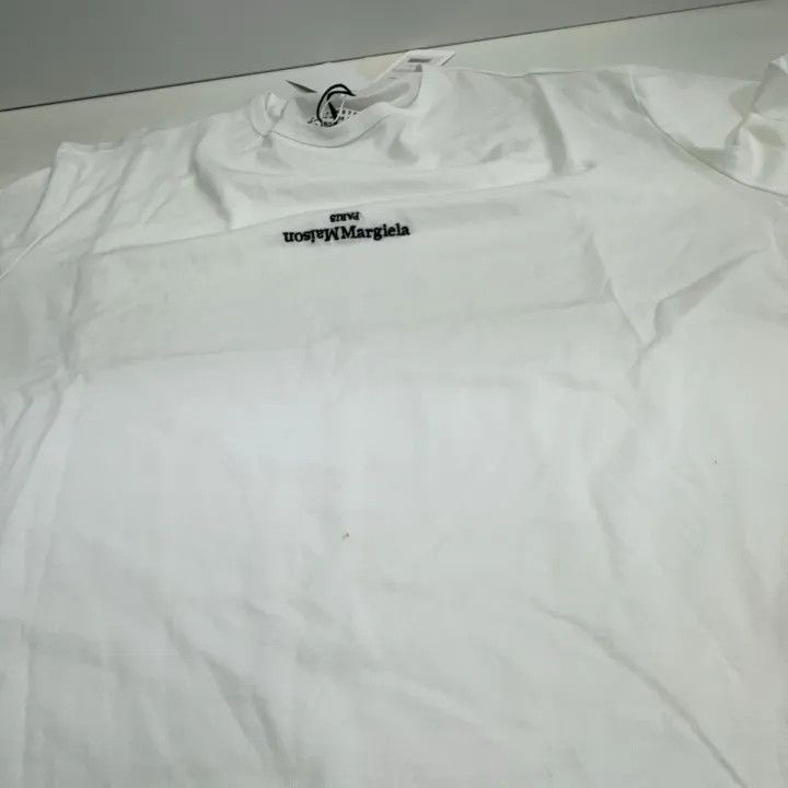 Maison Margiela Maison Margiela Embroidered Logo Short Sleeve Tee 0079 Size US L / EU 52-54 / 3 - 8 Thumbnail