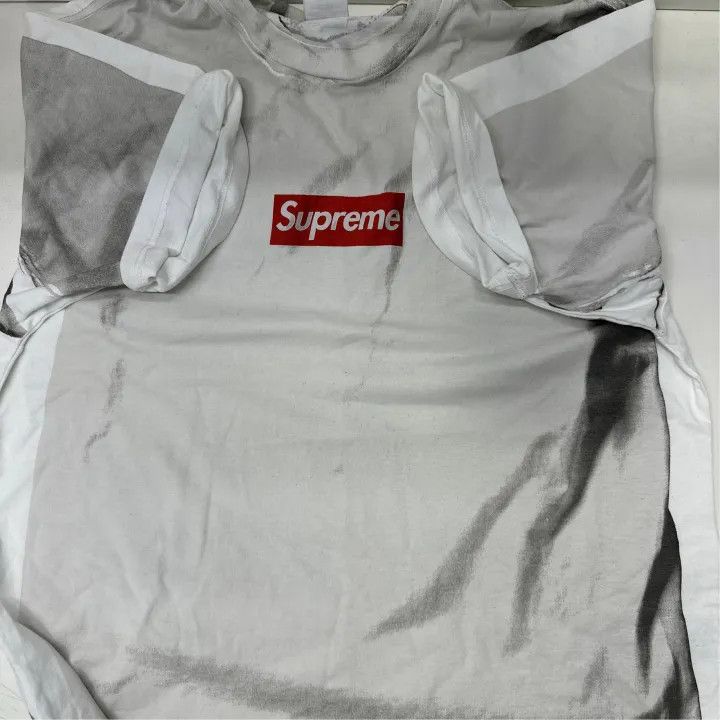 Maison Margiela Supreme x MM6 Maison Margiela Gray T-Shirt 0079 Size US S / EU 44-46 / 1 - 5 Thumbnail