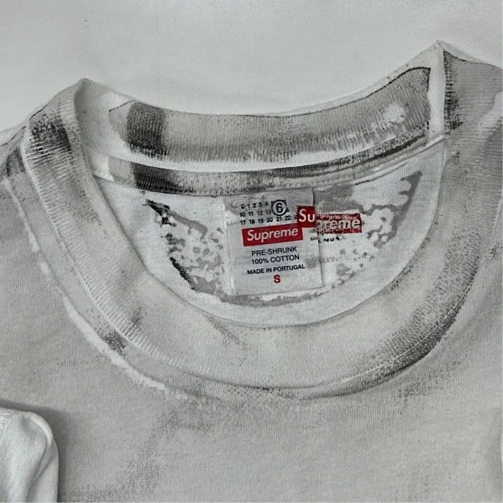 Maison Margiela Supreme x MM6 Maison Margiela Gray T-Shirt 0079 Size US S / EU 44-46 / 1 - 2 Thumbnail