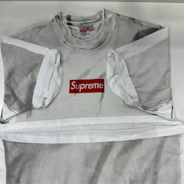 Maison Margiela Supreme x MM6 Maison Margiela Gray T-Shirt 0079 Size US S / EU 44-46 / 1 - 4 Thumbnail