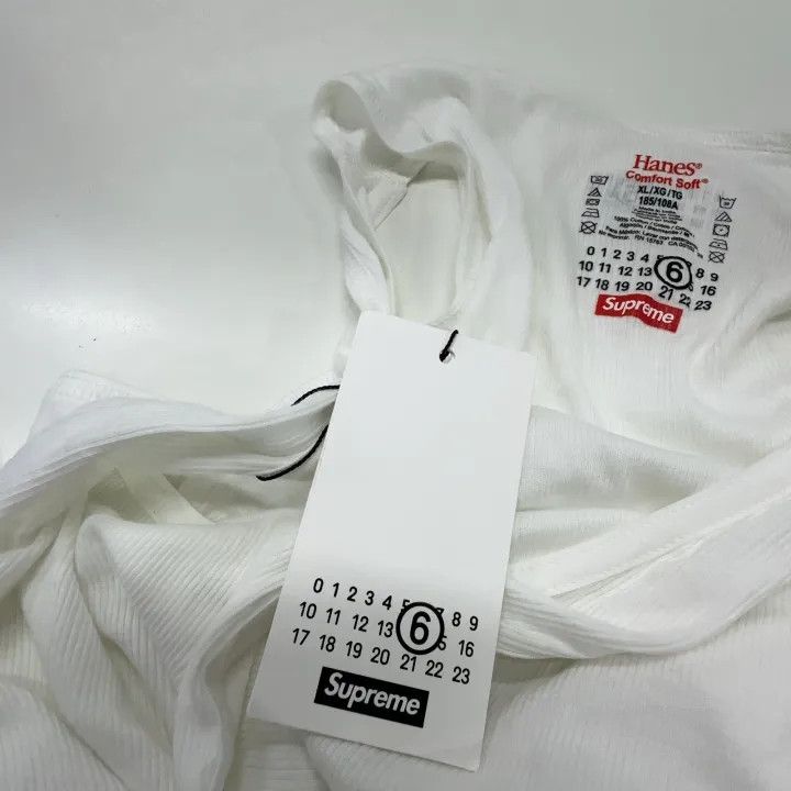 Maison Margiela Supreme x MM6 Maison Margiela Deconstructed Tank Top 0079 Size US XL / EU 56 / 4 - 5 Thumbnail