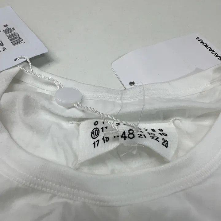 Maison Margiela Maison Margiela Logo Print Crew Neck T-Shirt 0079 Size US L / EU 52-54 / 3 - 7 Thumbnail