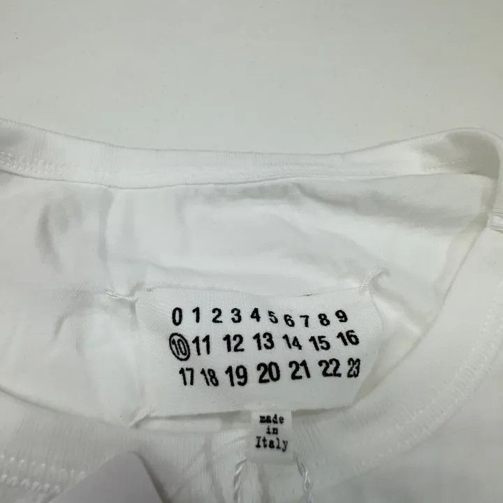 Maison Margiela Maison Margiela Logo Print Crew Neck T-Shirt 0079 Size US L / EU 52-54 / 3 - 4 Thumbnail