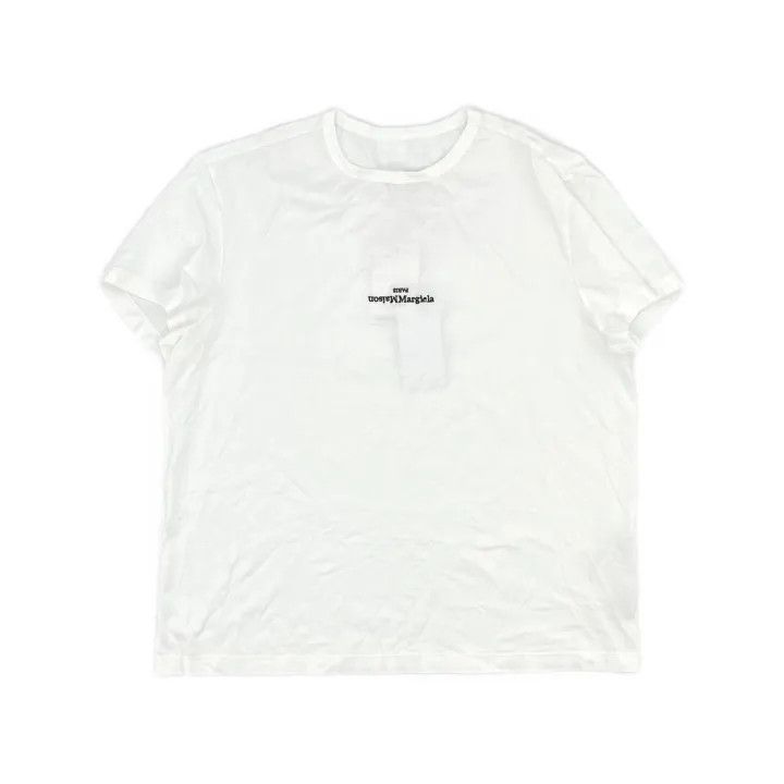 Maison Margiela Maison Margiela Logo Print Crew Neck T-Shirt 0079 Size US L / EU 52-54 / 3 - 2 Thumbnail