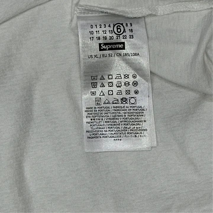 Maison Margiela Supreme x MM6 Maison Margiela Deconstructed Tee 0079 Size US XL / EU 56 / 4 - 2 Thumbnail