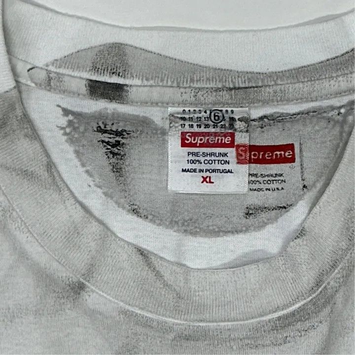 Maison Margiela Supreme x MM6 Maison Margiela Deconstructed Tee 0079 Size US XL / EU 56 / 4 - 3 Thumbnail