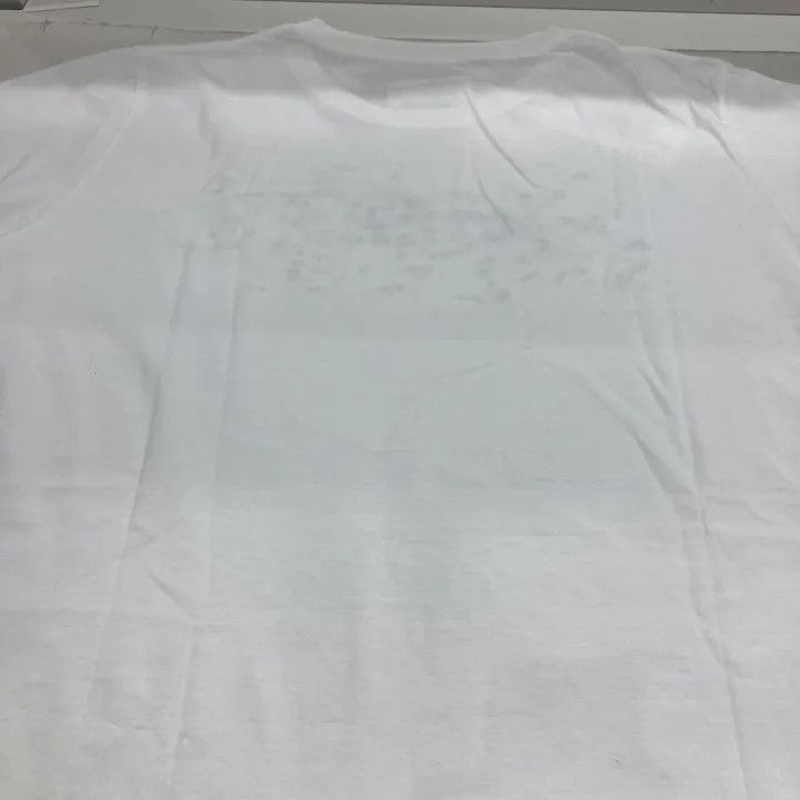 Maison Margiela MM6 Maison Margiela White Logo Print T-Shirt 0079 Size US XL / EU 56 / 4 - 2 Thumbnail
