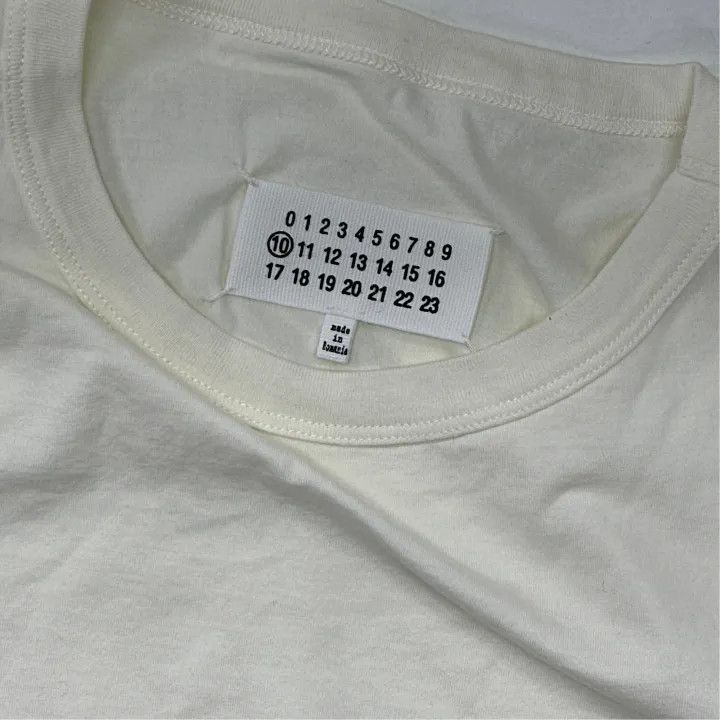 Maison Margiela Maison Margiela SS23 Logo Round Neck T-shirt 0079 Size US XL / EU 56 / 4 - 5 Thumbnail
