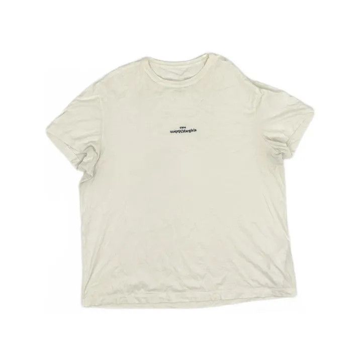 Maison Margiela Maison Margiela Logo Embroidered Short Sleeve T-Shirt 0079 Size US L / EU 52-54 / 3 - 2 Thumbnail