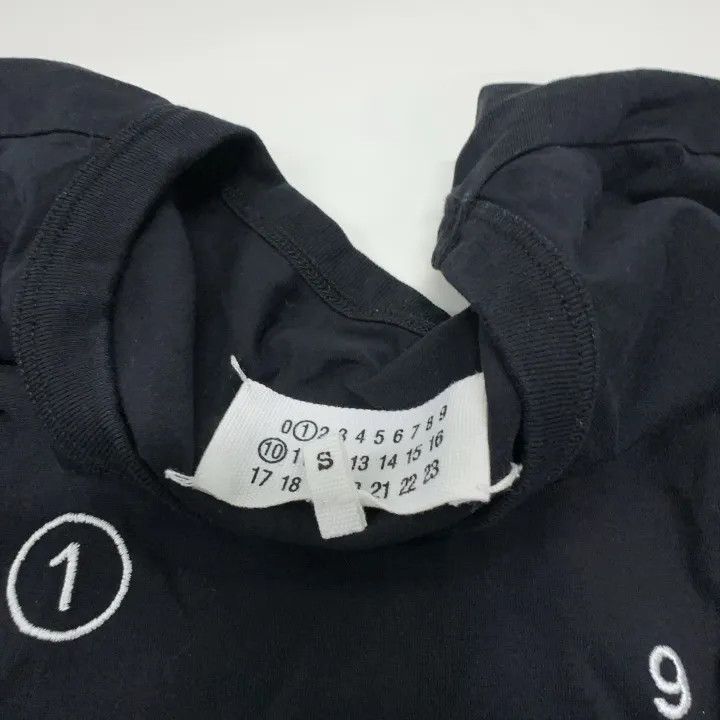 Maison Margiela Maison Margiela FW22 Black Logo Short-Sleeve T-Shirt 0079 Size US S / EU 44-46 / 1 - 5 Thumbnail