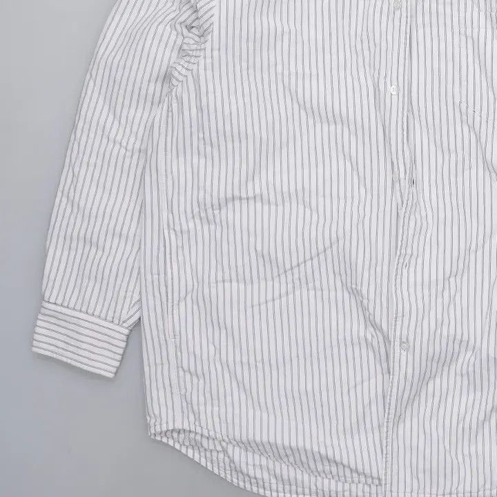 Maison Margiela Maison Margiela Striped Long Sleeve Shirt for Men 0079 Size US M / EU 48-50 / 2 - 4 Thumbnail