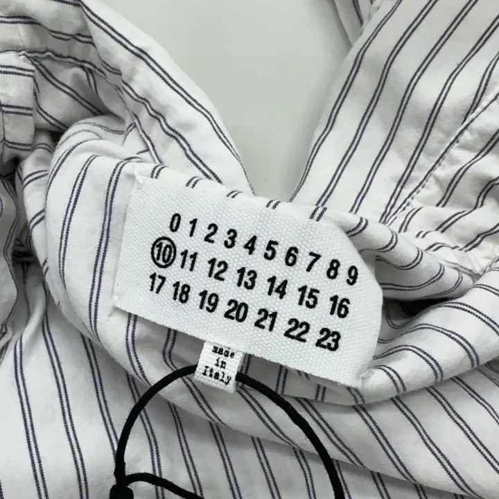 Maison Margiela Maison Margiela Striped Long Sleeve Shirt for Men 0079 Size US M / EU 48-50 / 2 - 14 Thumbnail