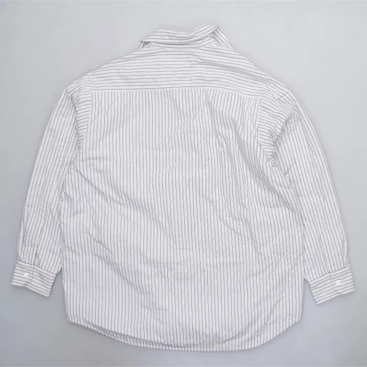 Maison Margiela Maison Margiela Striped Long Sleeve Shirt for Men 0079 Size US M / EU 48-50 / 2 - 8 Thumbnail