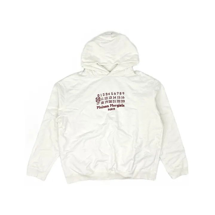 Maison Margiela Maison Margiela SS21 Embroidered Hoodie 0079 Size US M / EU 48-50 / 2 - 2 Thumbnail