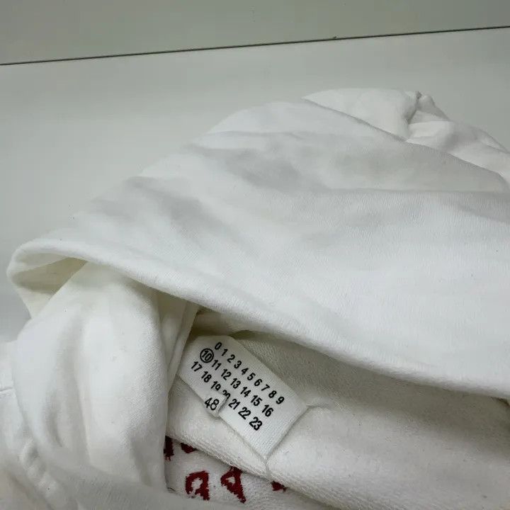 Maison Margiela Maison Margiela SS21 Embroidered Hoodie 0079 Size US M / EU 48-50 / 2 - 5 Thumbnail