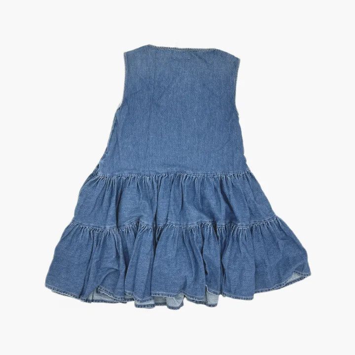 Maison Margiela MM6 Maison Margiela Blue Sleeveless Denim Dress 0079 Size US 38 / EU 54 - 3 Thumbnail