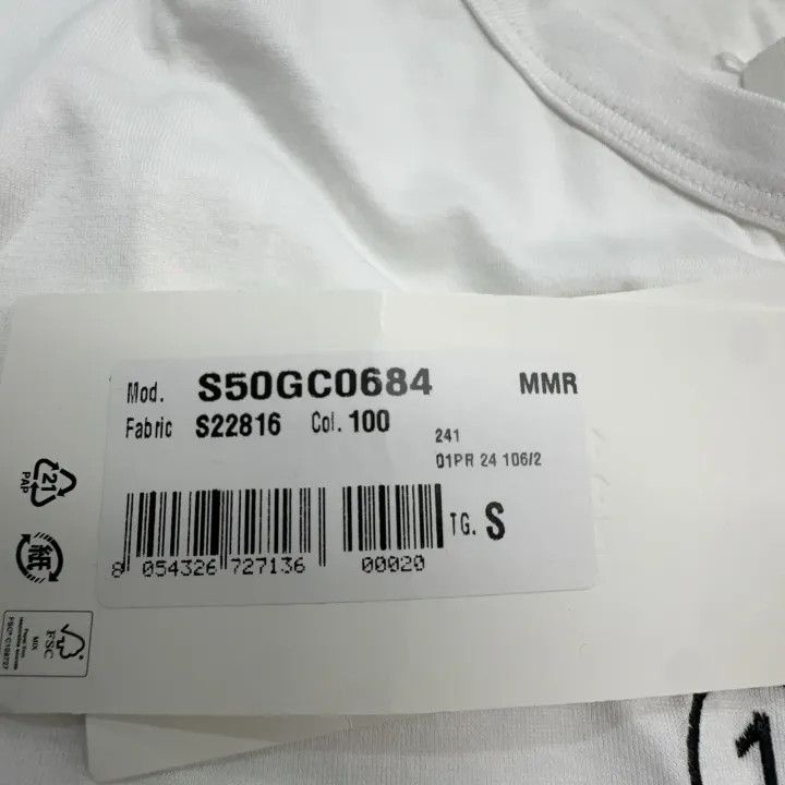 Maison Margiela Maison Margiela FW22 Digital Embroidery T-Shirt 0079 Size US S / EU 44-46 / 1 - 5 Thumbnail