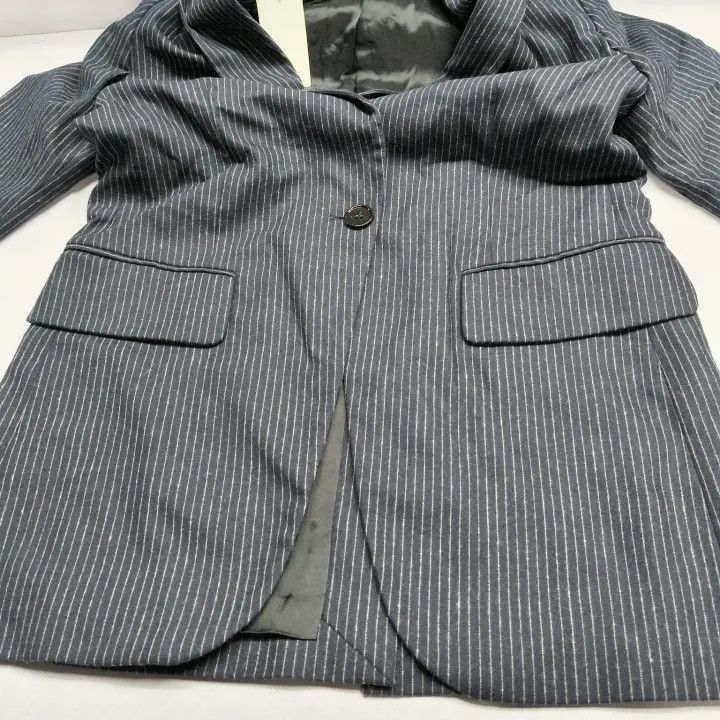 Maison Margiela Maison Margiela Striped Long Sleeve Blazer 0079 Size US M / EU 48-50 / 2 - 8 Thumbnail