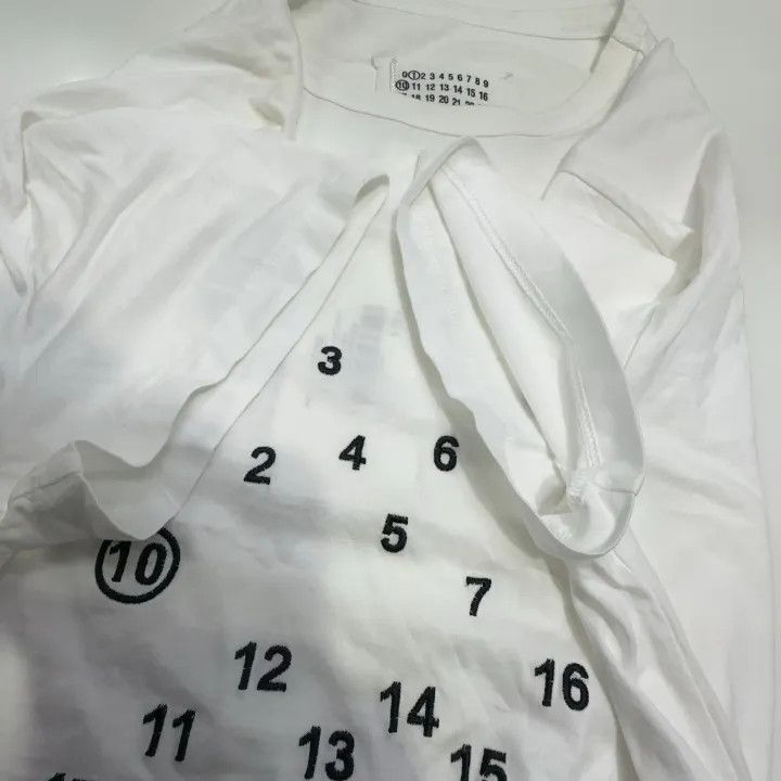 Maison Margiela Maison Margiela FW22 Digital Embroidery T-shirt 0079 Size US S / EU 44-46 / 1 - 9 Thumbnail