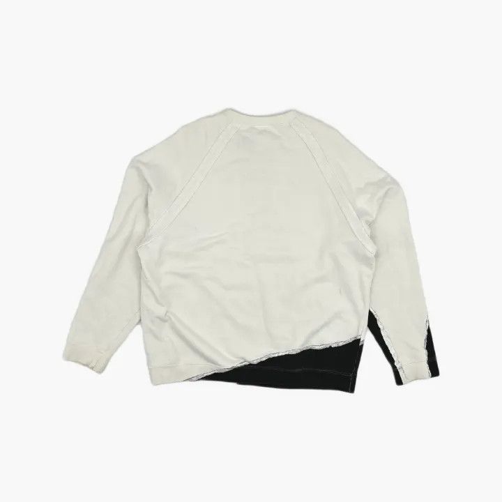 Maison Margiela Maison Margiela Color-Block Logo Print Sweatshirt 0079 Size US L / EU 52-54 / 3 - 3 Thumbnail