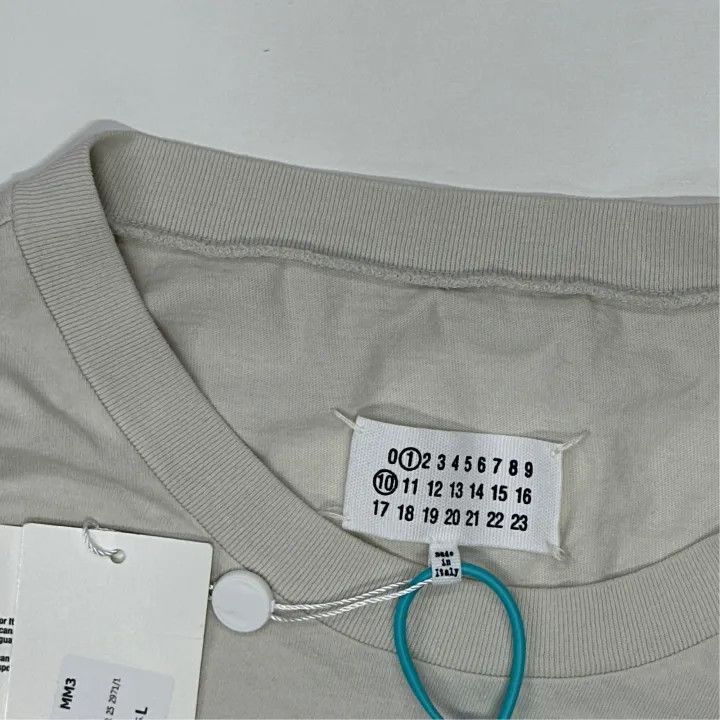 Maison Margiela Maison Margiela Embroidered Logo Loose T-Shirt 0079 Size US L / EU 52-54 / 3 - 3 Thumbnail