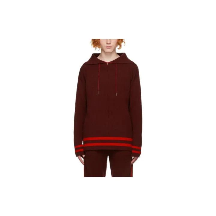 Maison Margiela Maison Margiela Color Block Striped Hooded Sweater 0079 Size US L / EU 52-54 / 3 - 2 Thumbnail