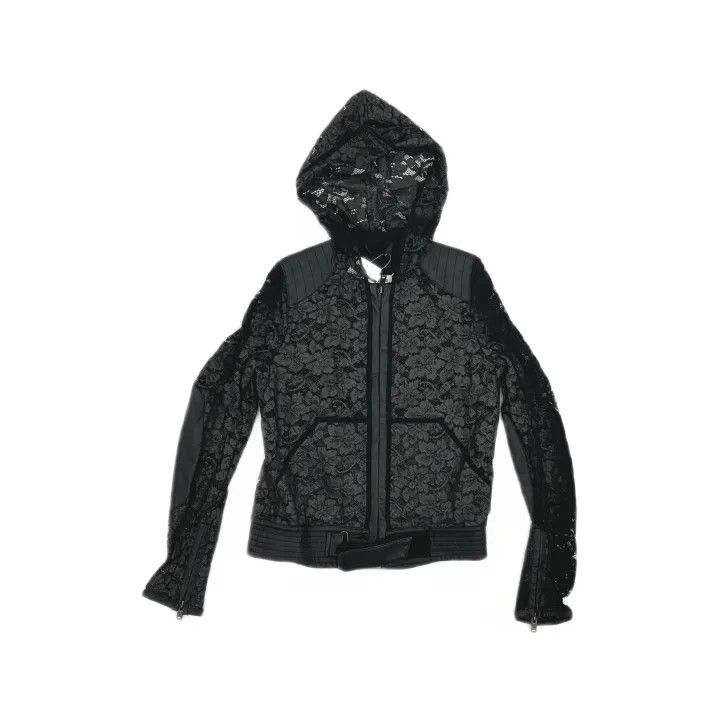 Maison Margiela Maison Margiela Black Hooded Zip Jacket 0079 Size US M / EU 48-50 / 2 - 2 Thumbnail