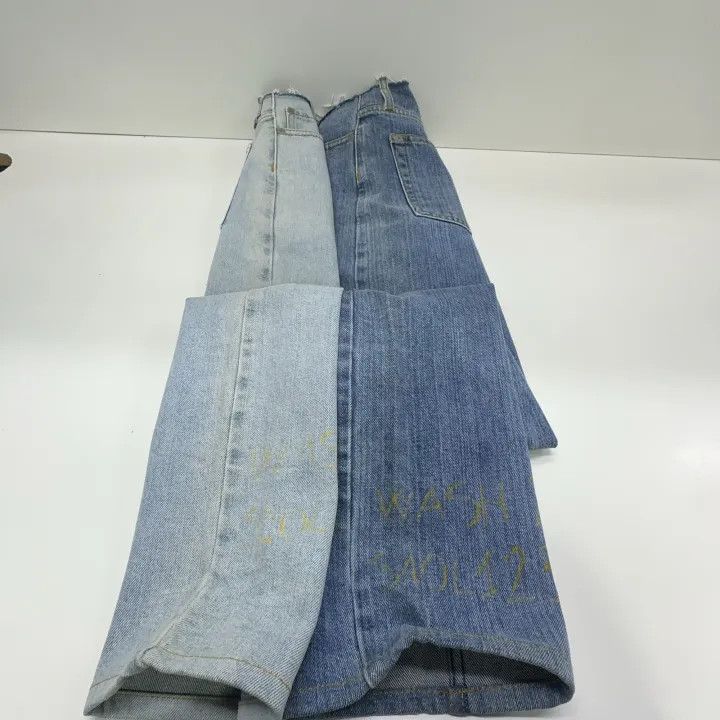 Maison Margiela Maison Margiela Colorblocked Slim Fit Denim Pants 0079 Size US 29 - 7 Thumbnail