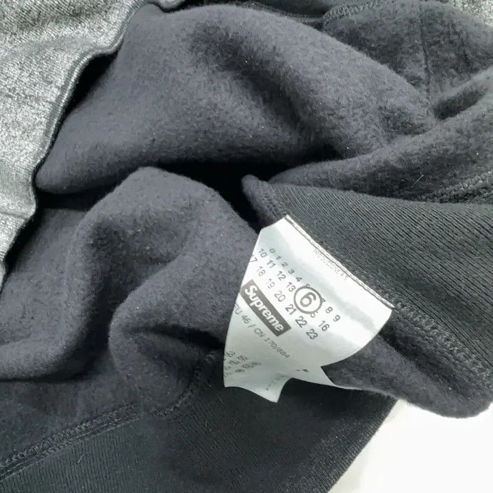 Maison Margiela Supreme x MM6 Maison Margiela Painted Logo Hoodie 0079 Size US S / EU 44-46 / 1 - 6 Thumbnail